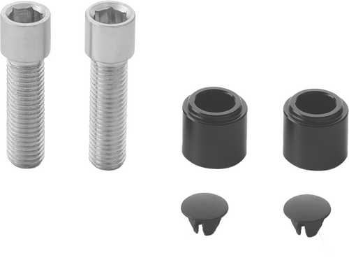 Rizoma Stealth Naked Mounting Kit - Mirror Black - BSN900B