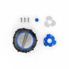 Rizoma Clutch Cover - Black/blue Bmw - ZBW109B