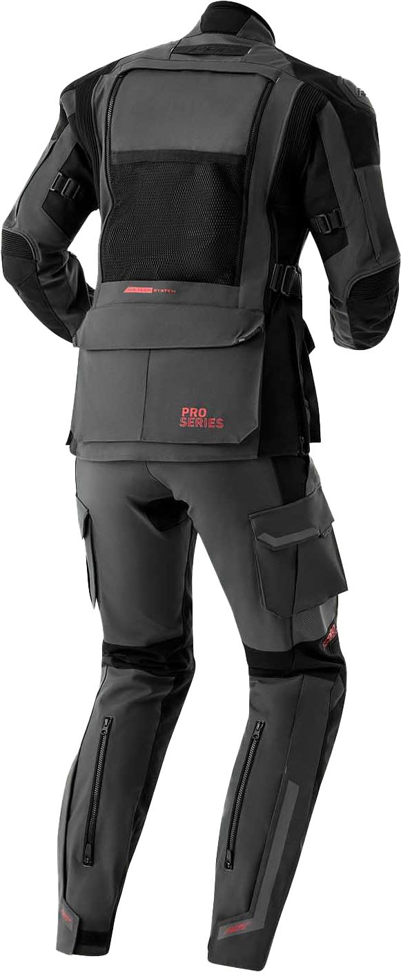 RST Pro Series Adventure-X CE Men's Textile Pants - Grey / Black - View 7
