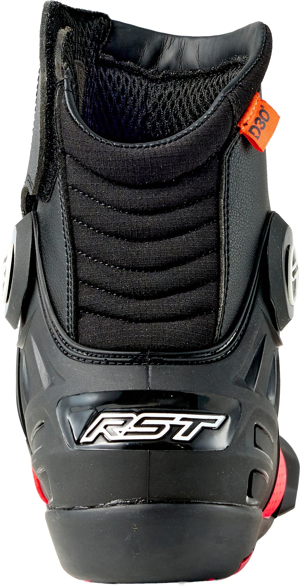 RST TracTech Evo III Short CE Men's Boot - Black / Fluorescent Red - View 9