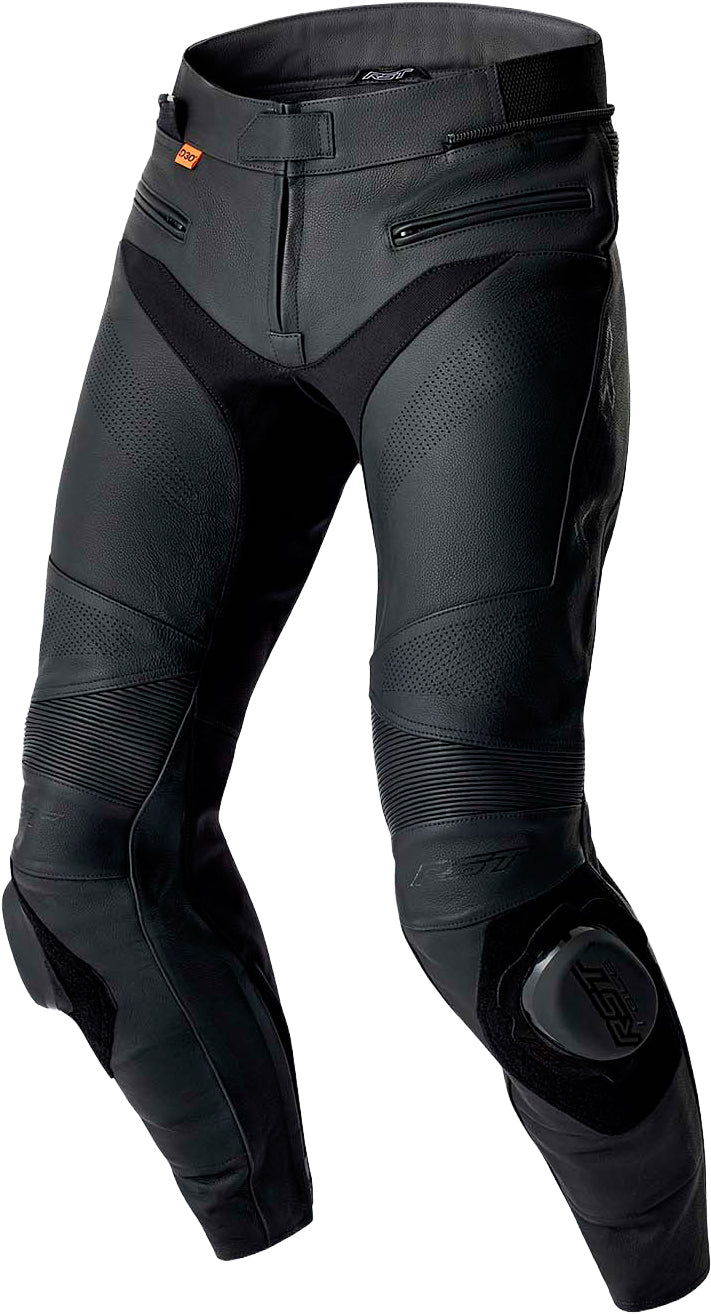 RST S-1 CE Men's Leather Pants - Black - View 1