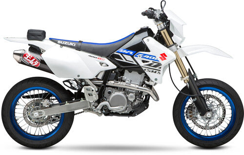 Yoshimura DR-Z400S/SM 00-24 RS-2 Stainless Full Exhaust, w/ Carbon Fiber Muffler