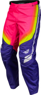 FLY Racing F-16 Raze Pants (2027) - Purple / Red / Yellow - View 19