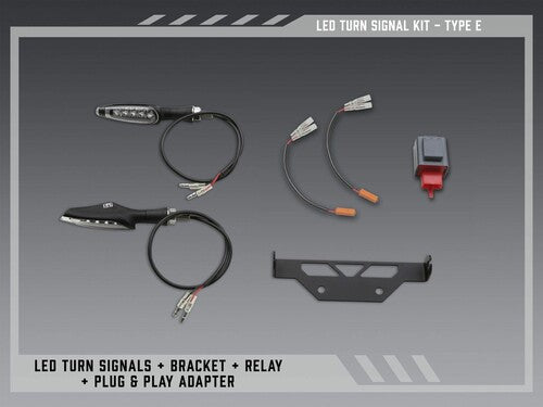Yoshimura Type E Standard LED Signal Kit for V2 Fender Eliminators
