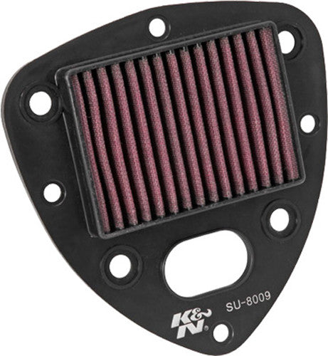 K&N SU-8009 High-Flow Air Filter For Suzuki C50 Boulevard, Suzuki C50 Boulevard Boss, And Suzuki C50 Boulevard Se