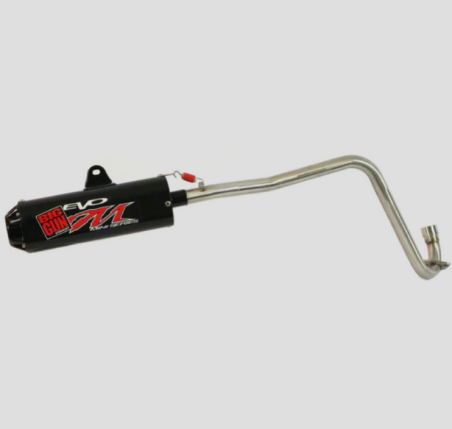 10-1143-BK Big Gun 19-23 Honda CRF 110F Evo M Series Black Out Full System Exhaust