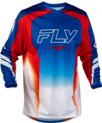 FLY Racing F-16 Raze Jersey (2027) - Red / White / Blue - View 19