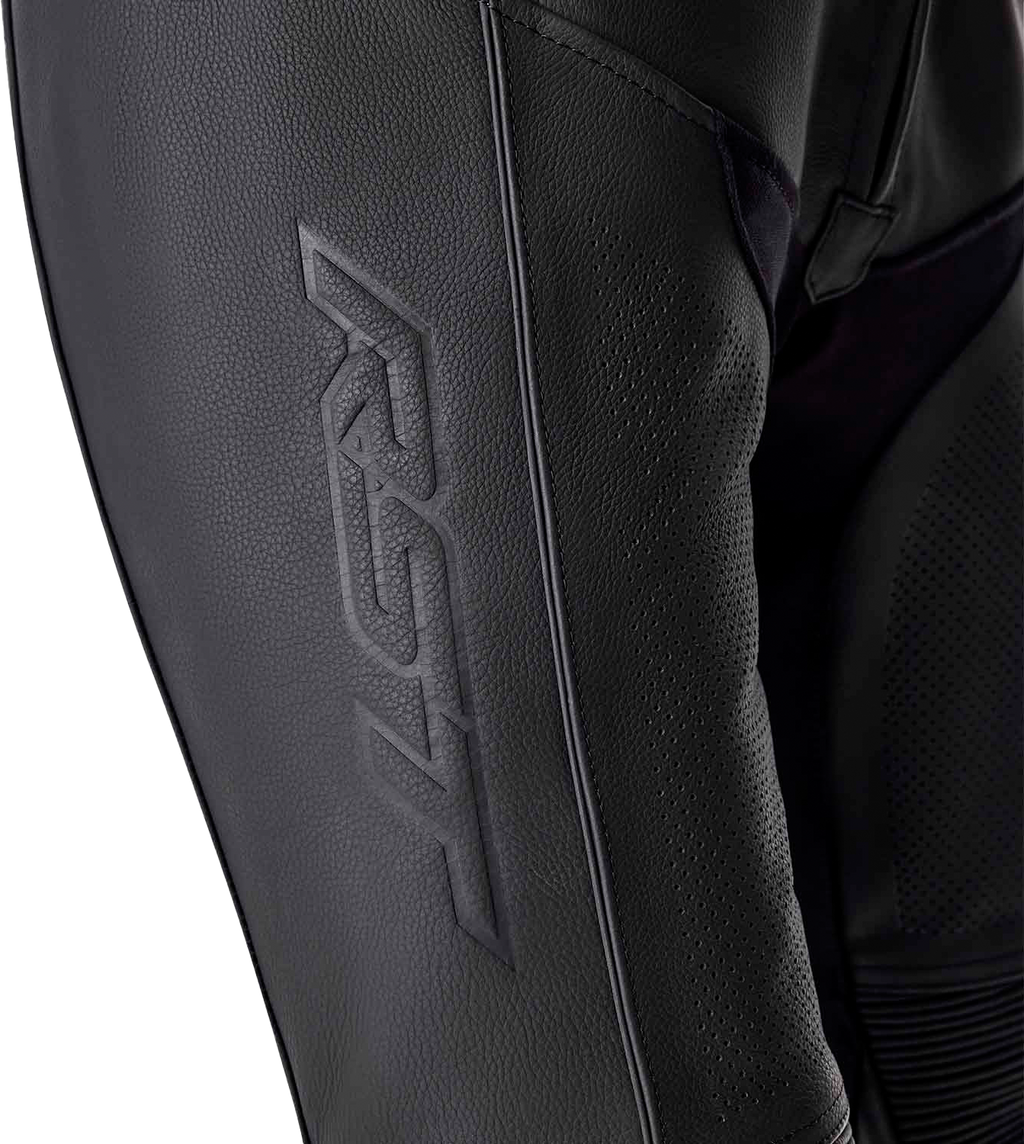 RST T2 D3O Leather Pants - Black - View 3