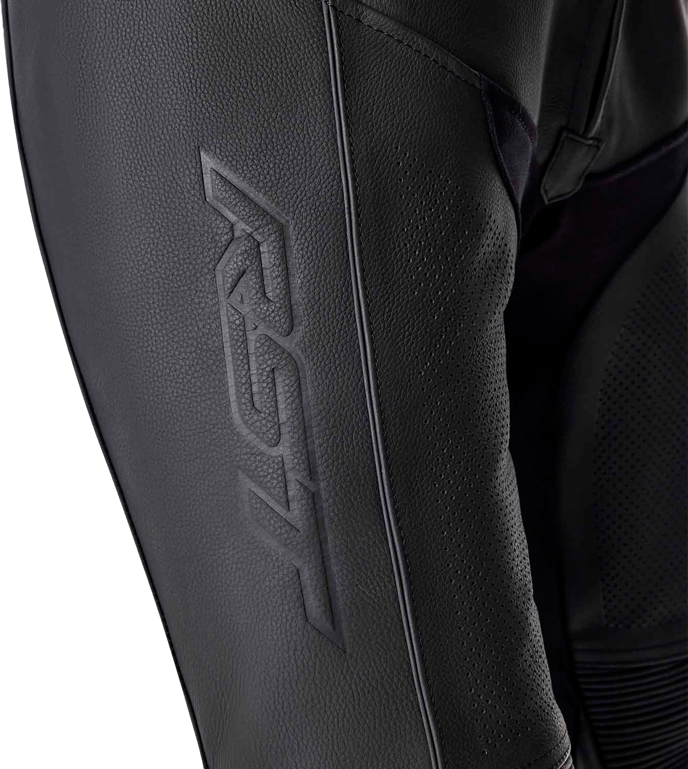 RST T2 D3O Leather Pants - Black - View 3