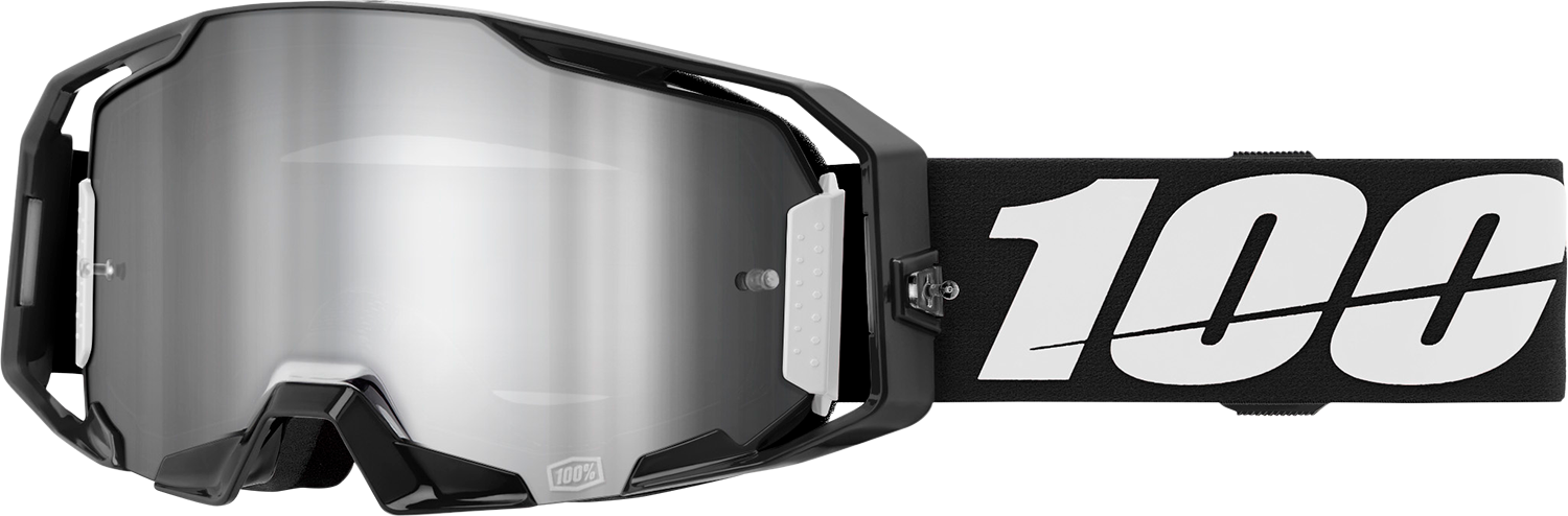 100% ARmatic Goggle - Black / Silver Flash Mirror Lens 2601-3719