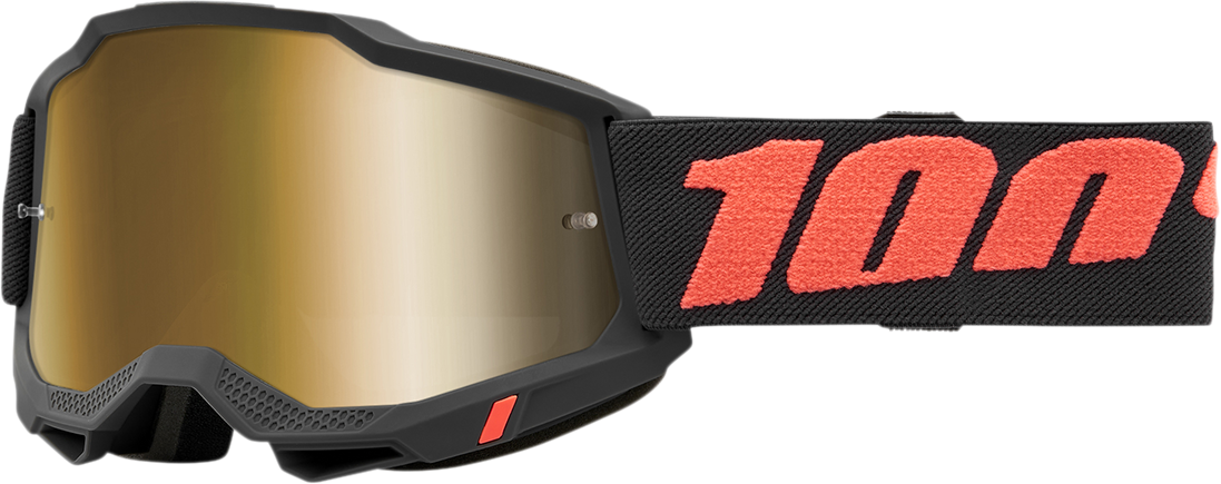 100% Accuri 2 Goggle - Borego - True Gold Mirror Lens - 2601-3099