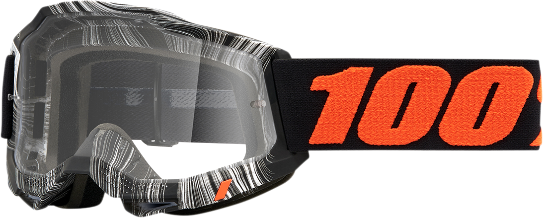 100% Accuri 2 Goggle - Geospace - Clear Lens - 2601-3088