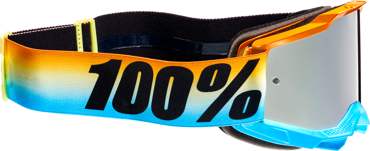 100% Accuri 2 Goggle - Sunset - Silver Flash Mirror Lens - 2601-3102