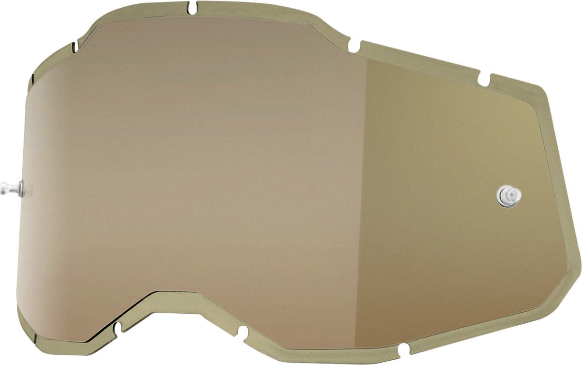 100% Accuri 2/Racecraft 2/Strata 2 Goggle Injected Lens