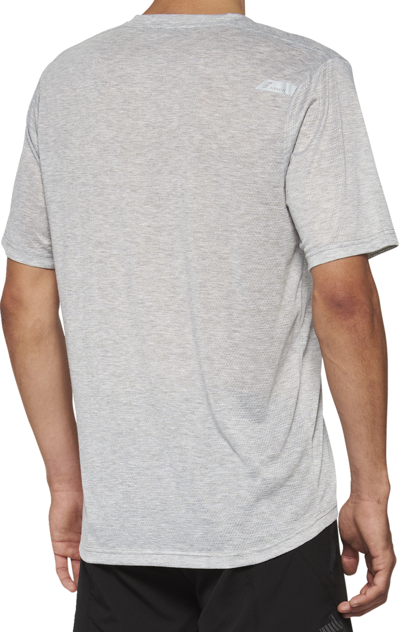 100% Airmatic Mesh Short-Sleeve Jersey - Gray / XL 5020-0058
