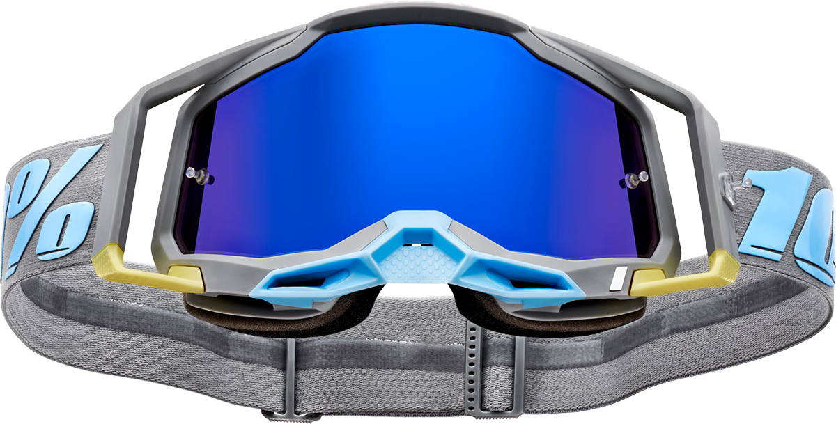 100% Racecraft 2 Goggle - Trinidad - Blue Mirror Lens - 2601-3078