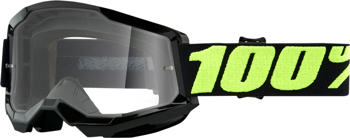 100% Strata 2 Goggles — Clear Lens