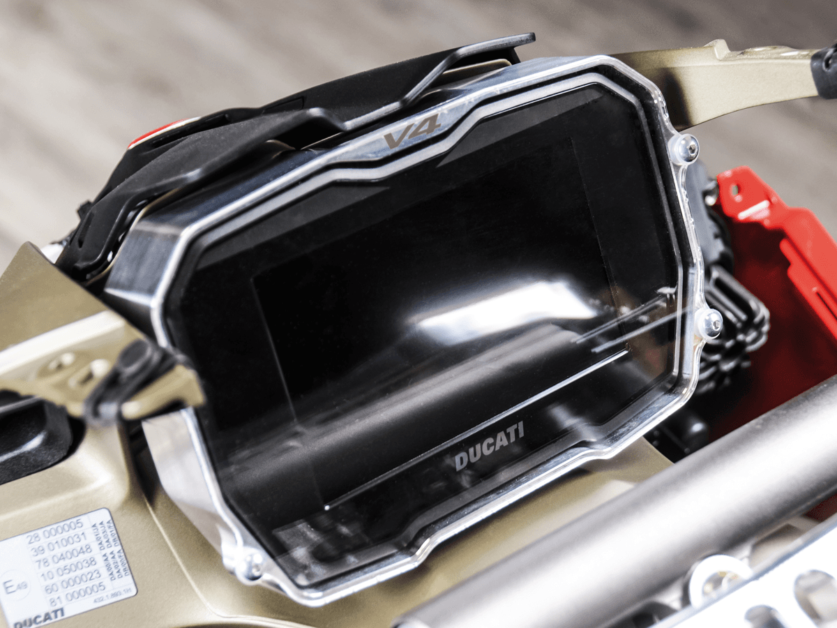 Bonamici Dashboard Display Crash Protector Ducati Panigale V4 S/R (-2024)