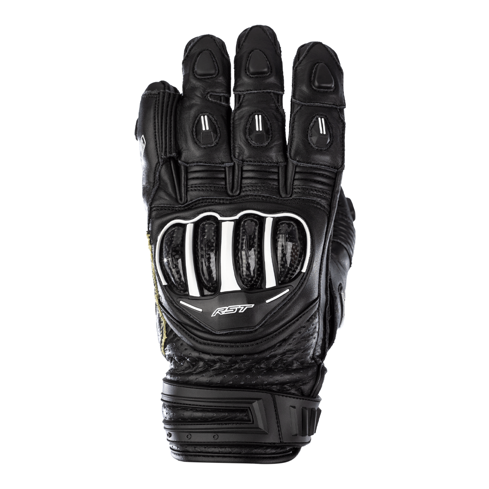 RST TracTech Evo 4 Short CE Men's Glove - Black / Black / Black - View 2