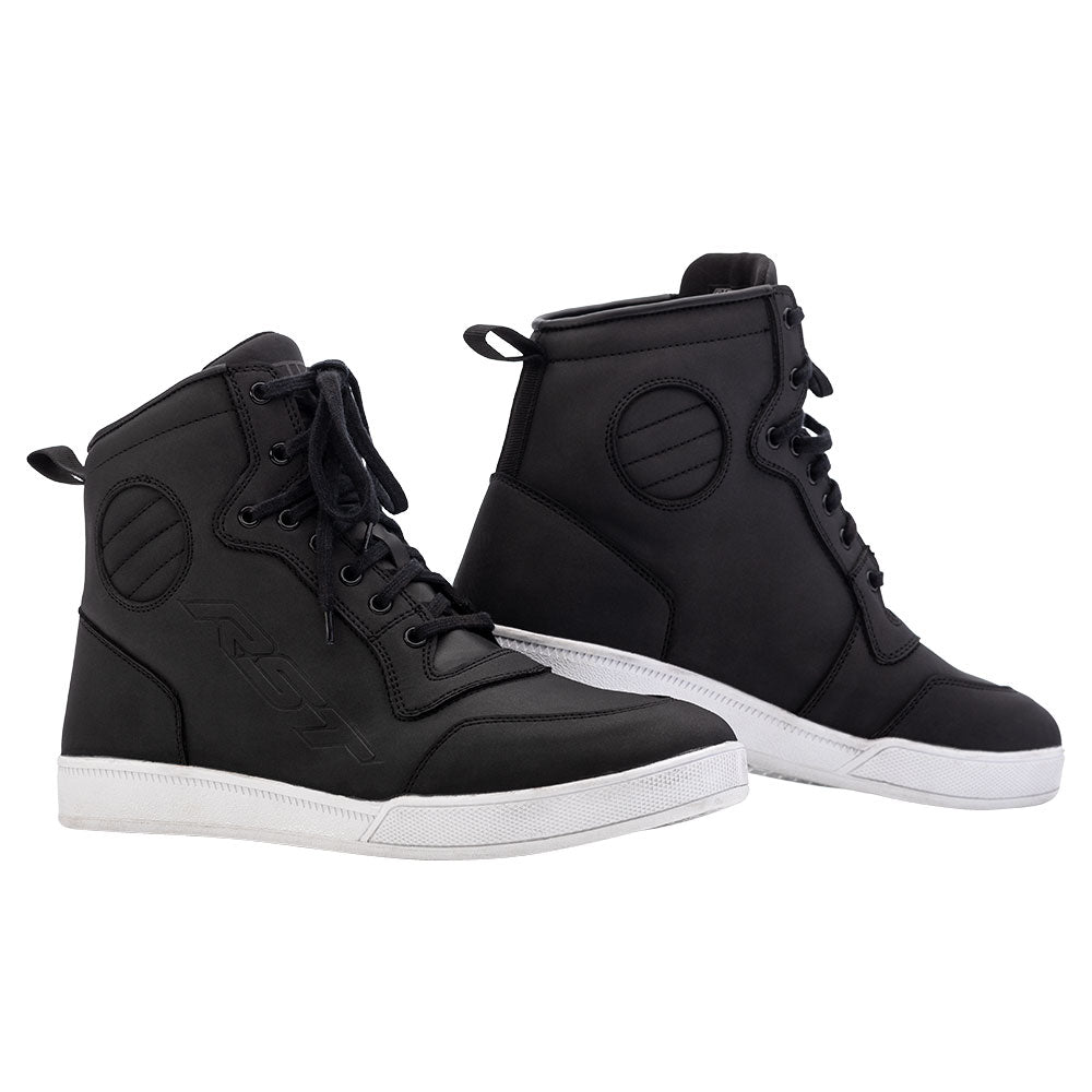 RST HiTop Moto Sneaker Women's CE Waterproof Boot - Black - View 4