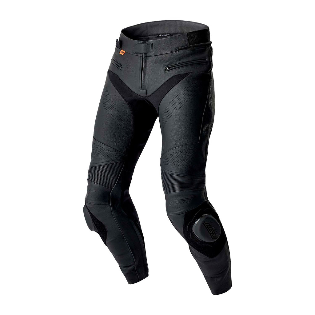 RST S-1 CE Men's Leather Pants (Short Leg) - Black - View 2