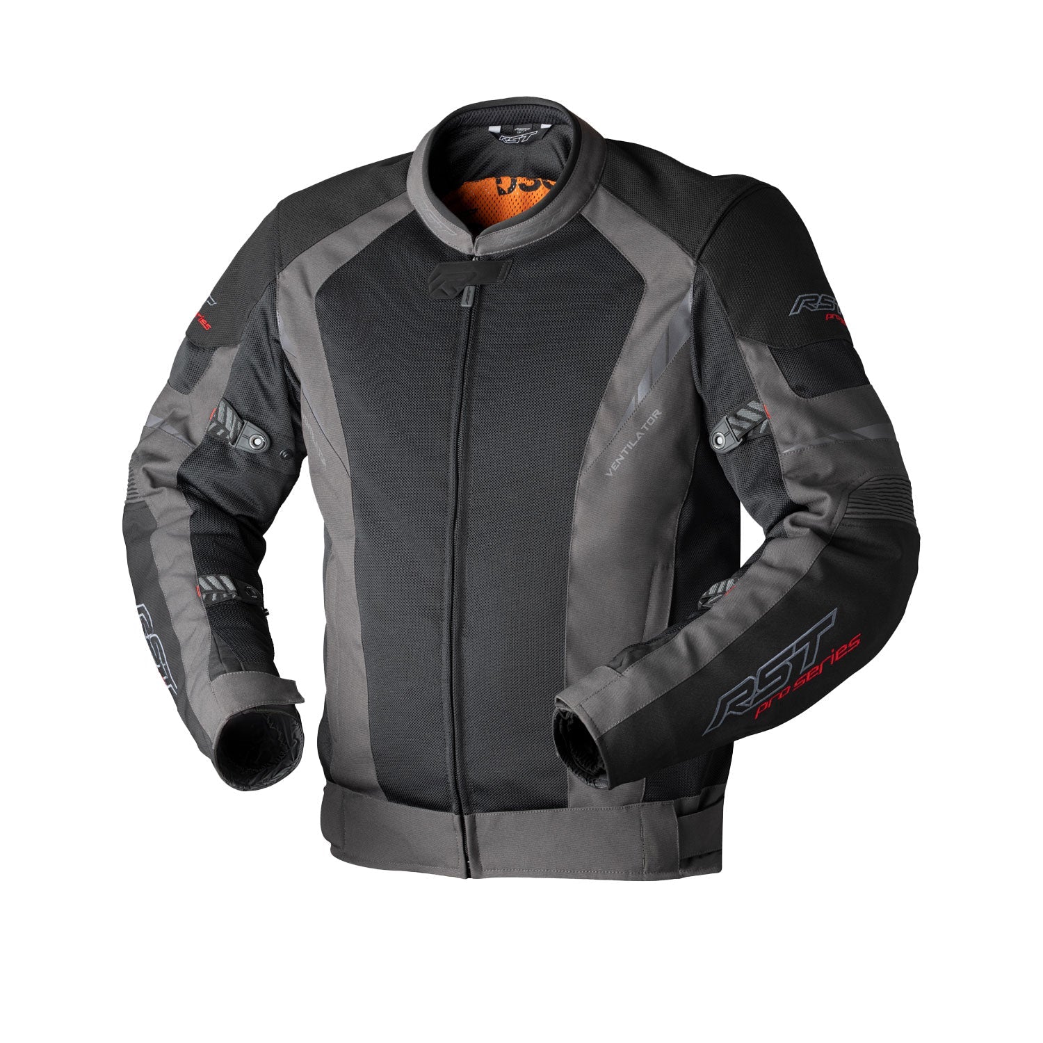 RST Ventilator XT CE Men's Textile Jacket - Black - View 4