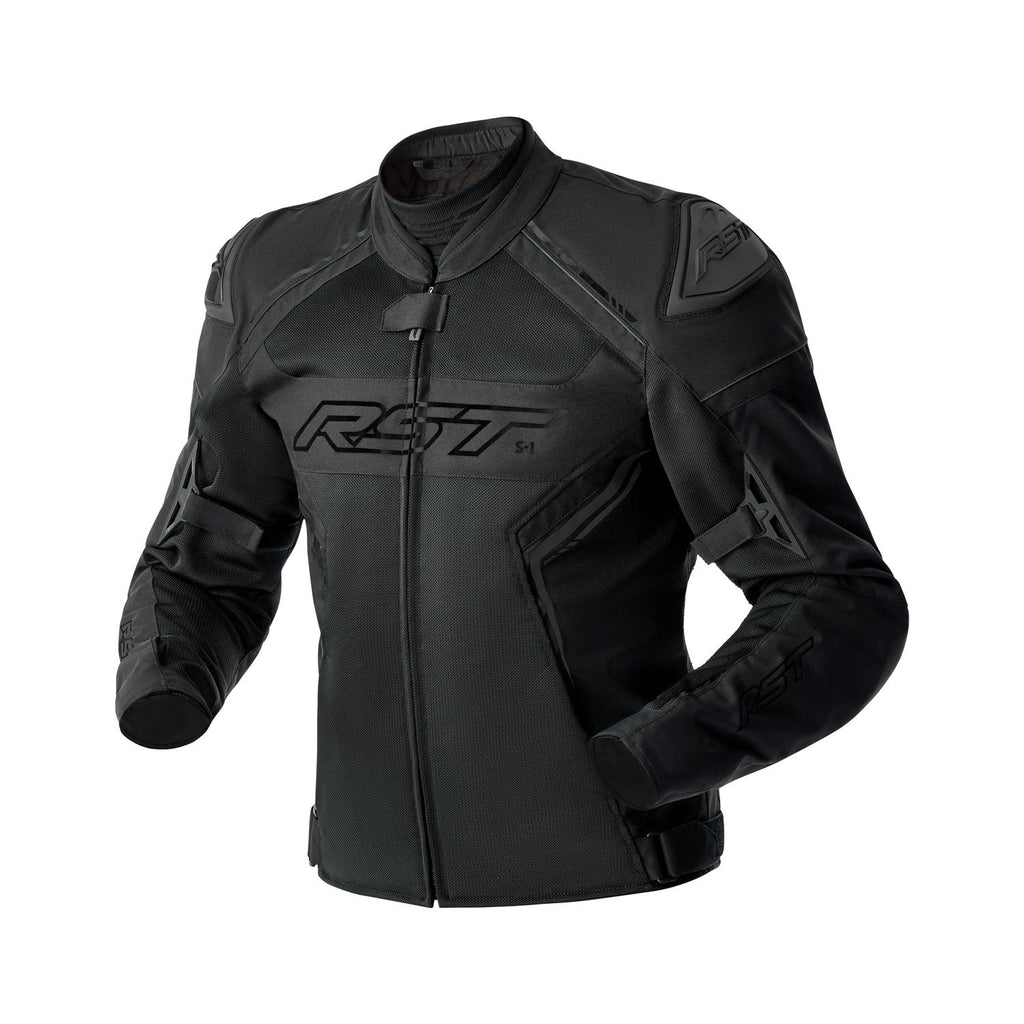 RST S-1 Mesh CE Men's Textile Jacket - Black - View 10