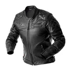 RST IOM TT Hillberry 2 CE Men's Leather Jacket - Black - View 3