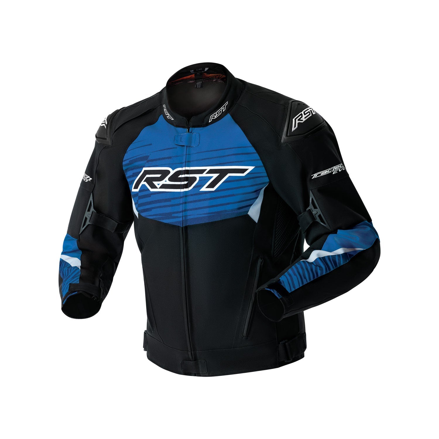 RST Tractech Evo 5 CE Men's Textile Jacket - Black / Blue - View 6