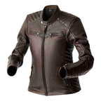 RST Roadster Air CE Women's Leather Jacket - Brown - View 19