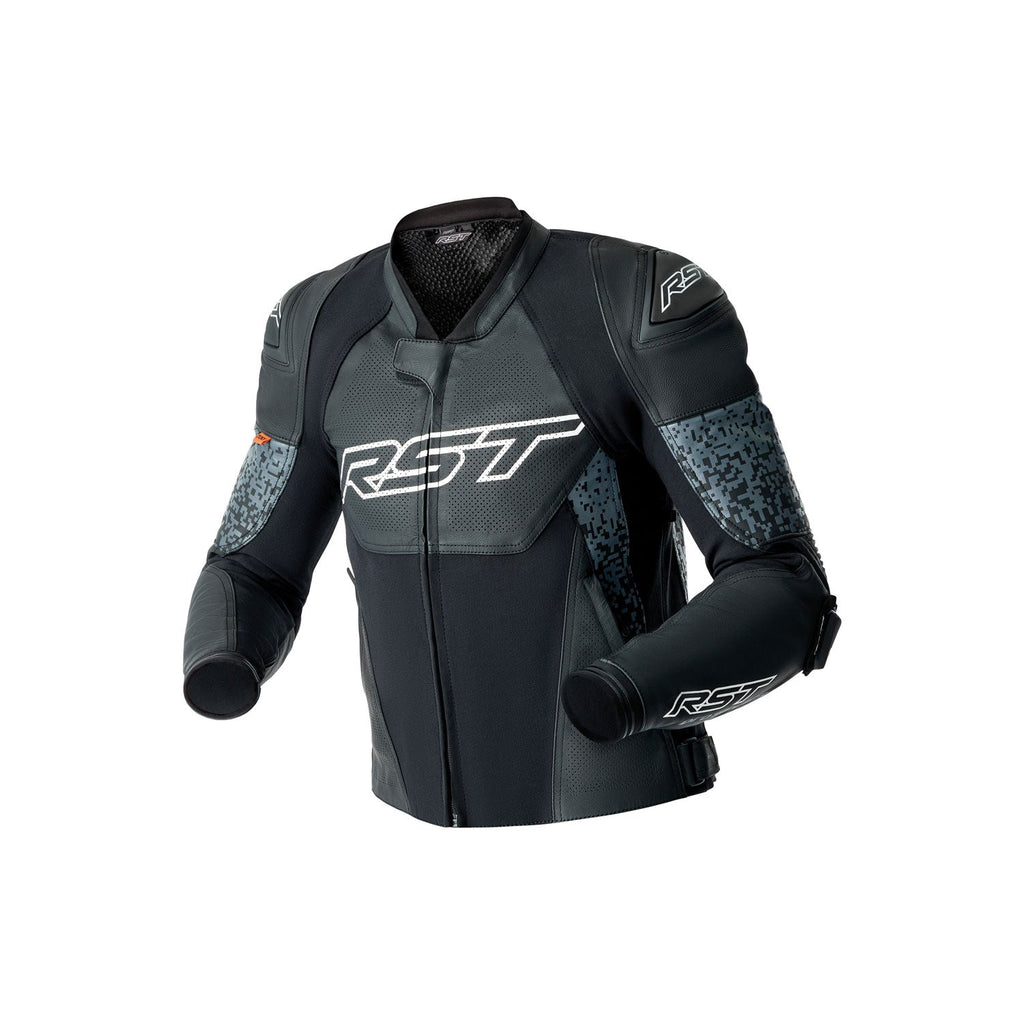 RST Pro Series Supersport-K CE Men's Leather Jacket - Black - View 13