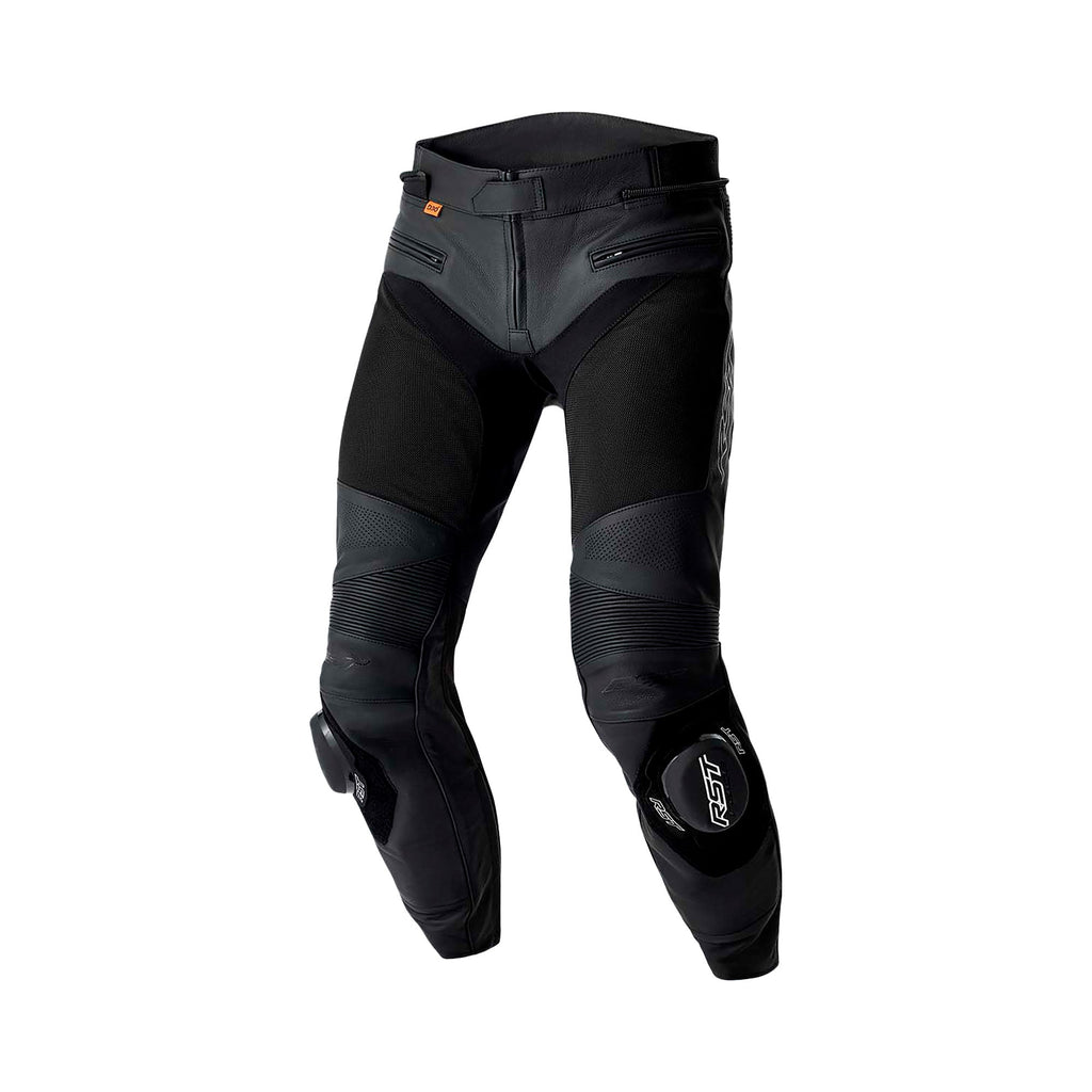 RST S-1 Mesh CE Men's Leather Pants - Black - View 4