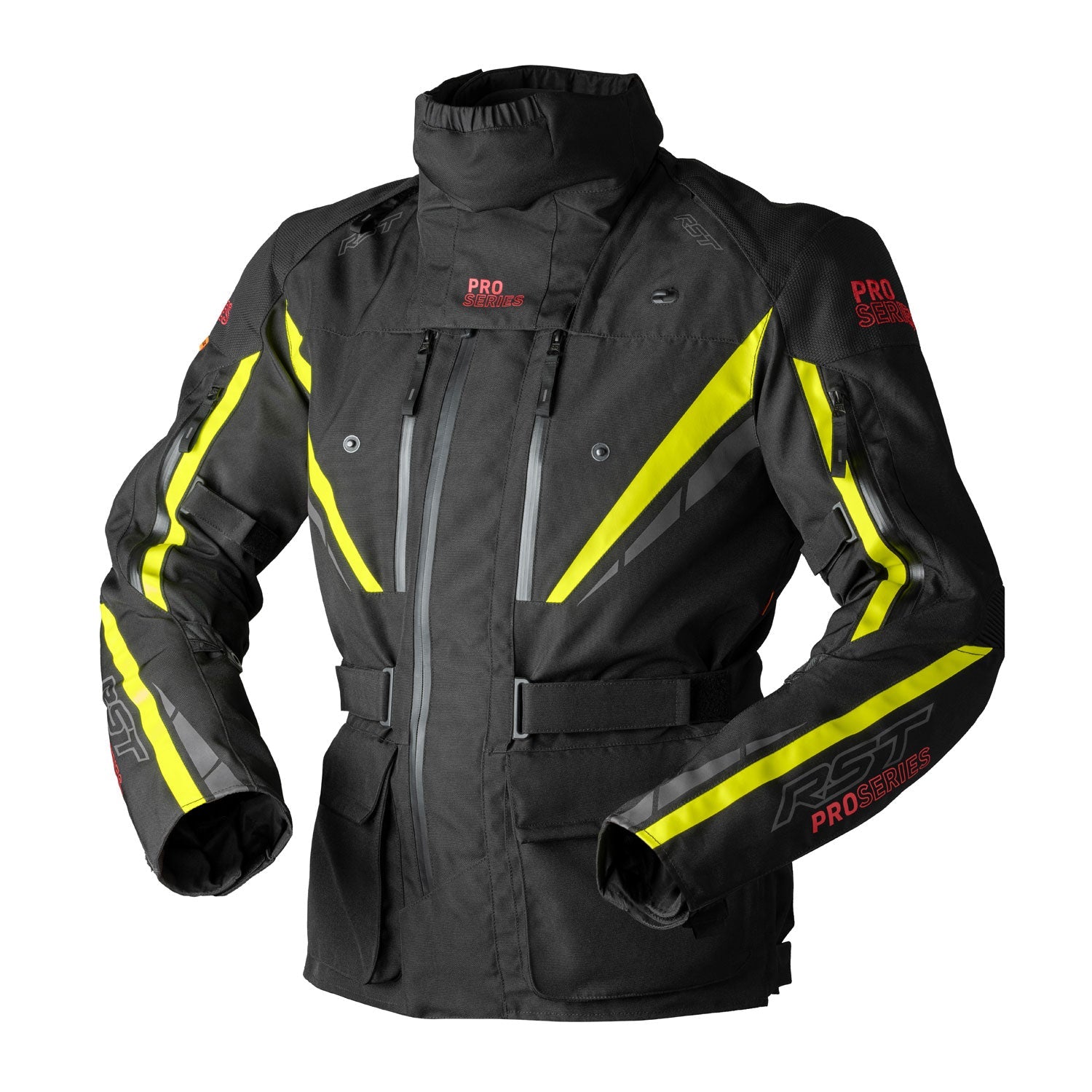 RST Pro Series Paragon 7 CE Men's Textile Jacket - Black - View 2