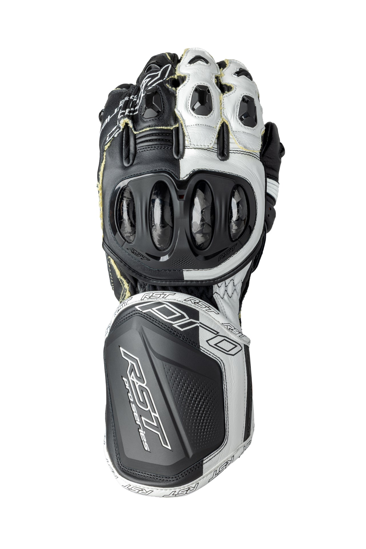 RST Pro Series GP D3O Gloves - Black / White - View 12
