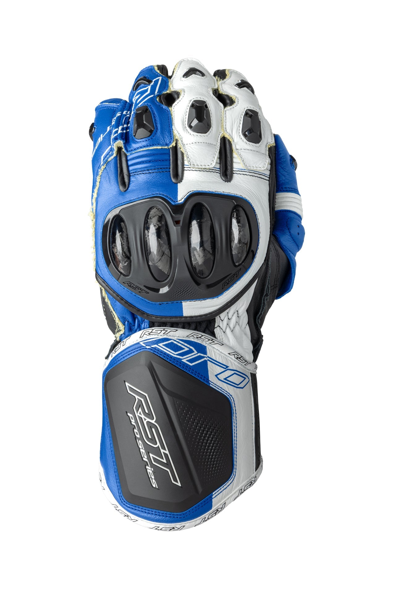 RST Pro Series GP D3O Gloves - Black / Blue - View 4