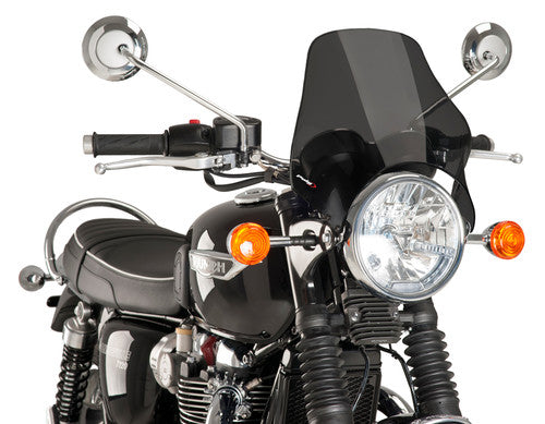 Puig 0869F Universal Mount Windscreen Dark Smoke