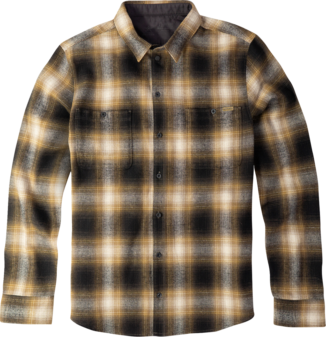 American Biker Mr Piston Flannel Shirt - Brown / XL 3040-3508