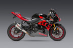 Yoshimura GSX-R1000 17-25 AT2 Stainless Slip-On Exhaust, w/ Stainless Muffler