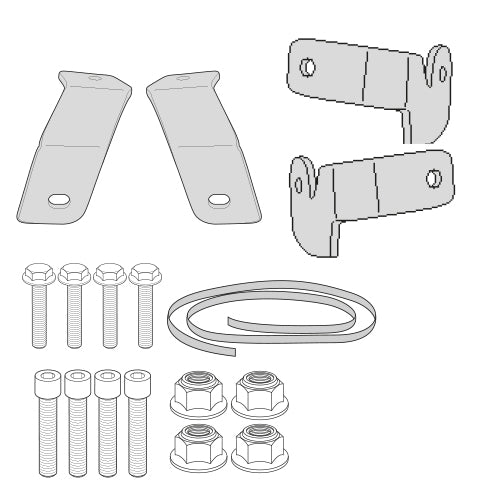 GIVI 1146KIT Fit Kit for Honda NC700X and Honda NC750X