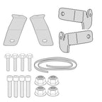 GIVI 1146KIT Fit Kit for Honda NC700X and Honda NC750X