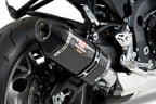 Yoshimura GSX-R600/750 11-26 R-77 Stainless Slip-On Exhaust, w/ Carbon Fiber Muffler