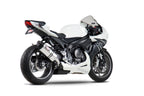 Yoshimura GSX-R600/750 11-26 R-77 Stainless Slip-On Exhaust, w/ Stainless Muffler