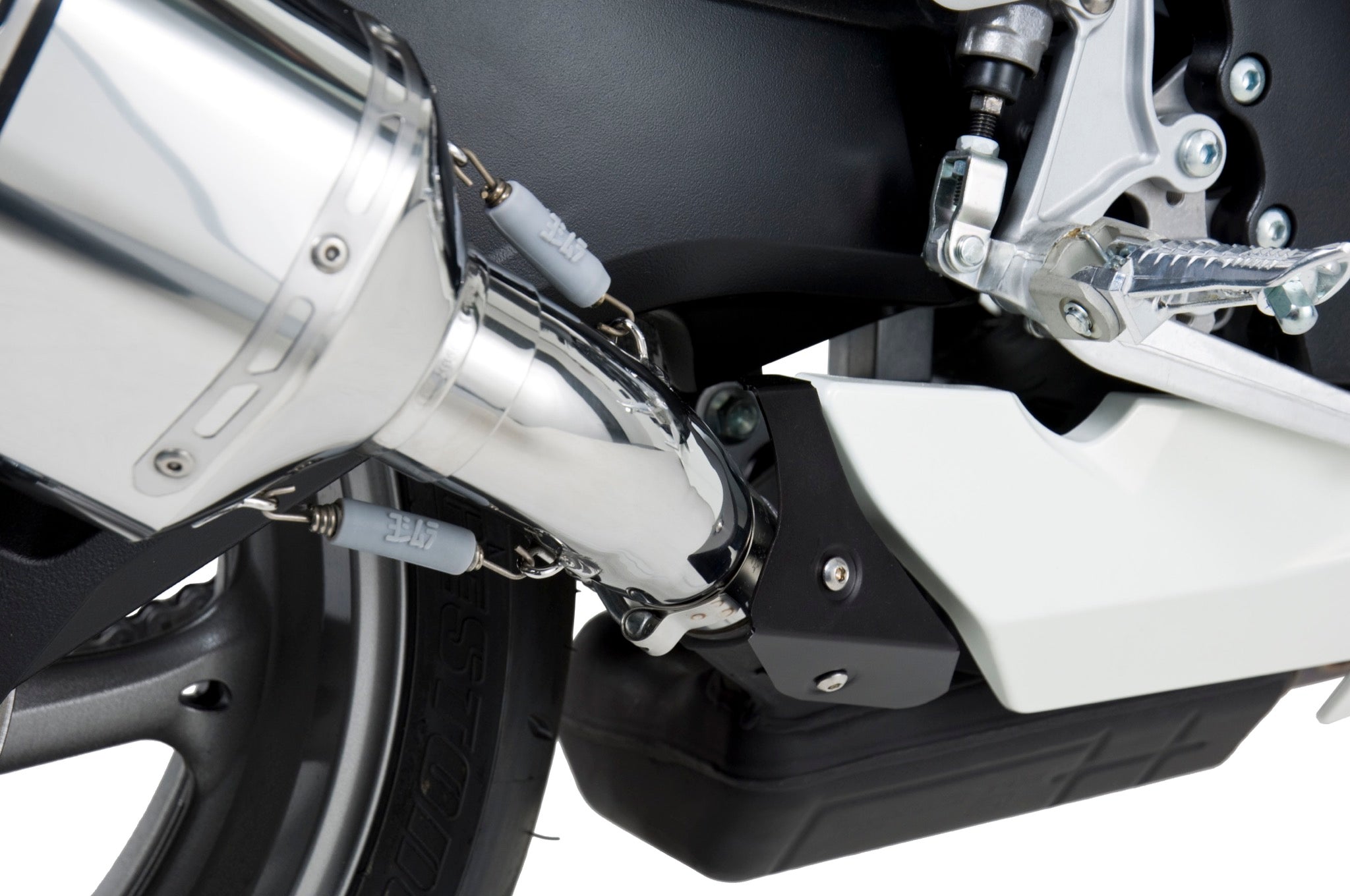Yoshimura GSX-R600/750 11-26 R-77 Stainless Slip-On Exhaust, w/ Stainless Muffler