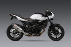 Yoshimura SV650 17-26/SV650X 19-26 AT2 Stainless Slip-On Exhaust, w/ Stainless Muffler