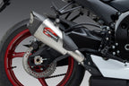 Yoshimura GSX-R600/750 2011-26 AT2 Stainless Slip-On Exhaust, w/ Stainless Muffler