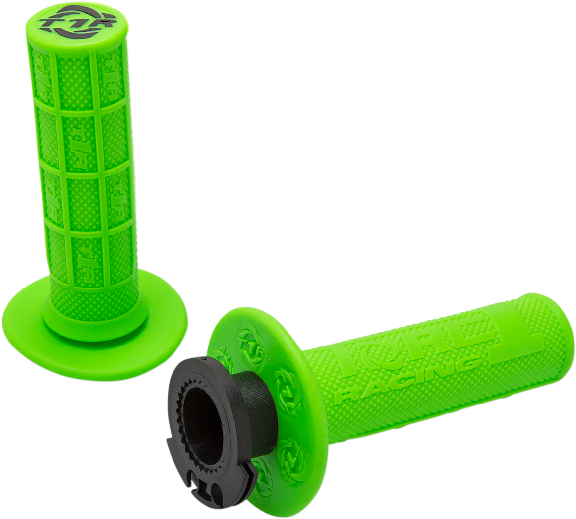 TORC1 Defy Lock-On Grips - 4-Stroke - Green 3750-0802