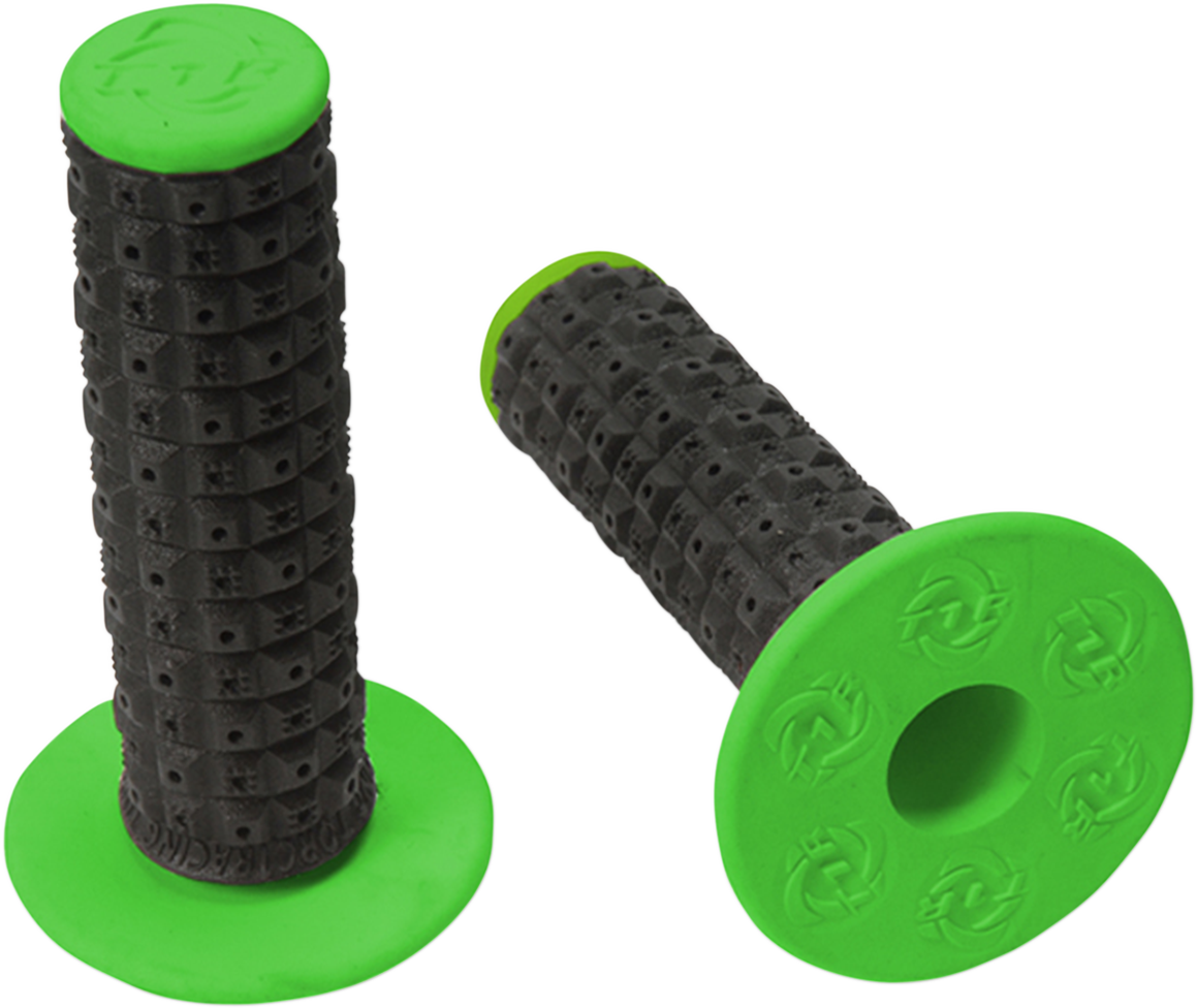 TORC1 Enduro Dual Grips - MX - Black/Green 2000-0208