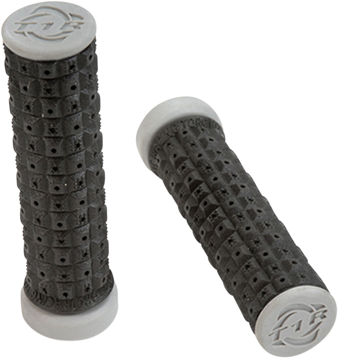 TORC1 Enduro Dual Grips - ATV - Black/Gray 2500-0207