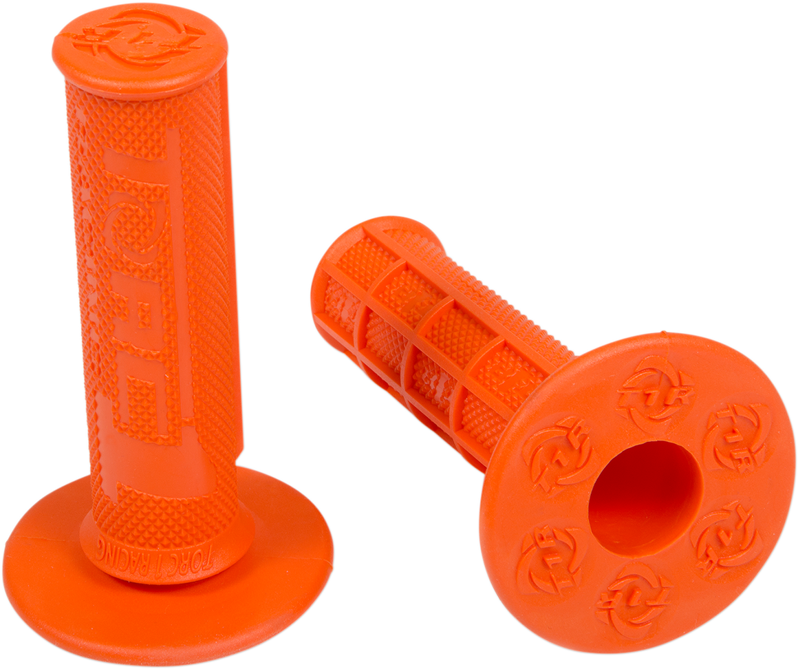 TORC1 Holeshot Grips - Soft - MX - Orange 3000-0500