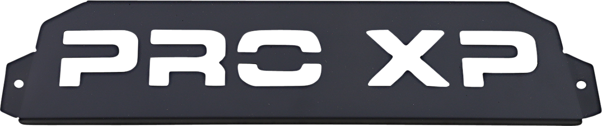 BIKEMAN PERFORMANCE RZR Pro XP Exhaust Plate - Black 1861-1490